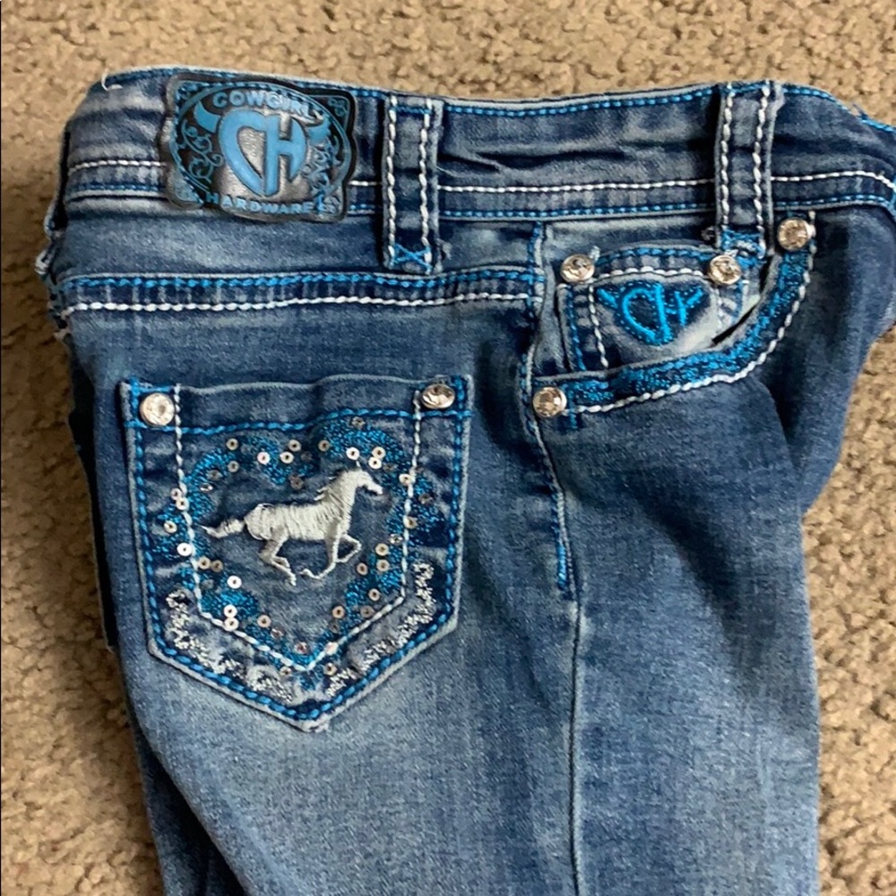 Cowgirl hardware jeans